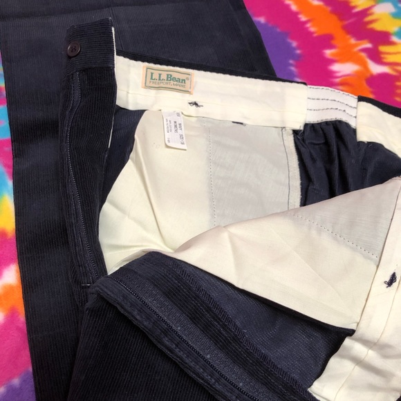 NWOT LL Bean VNTG Corduroy Pants - Picture 6 of 7